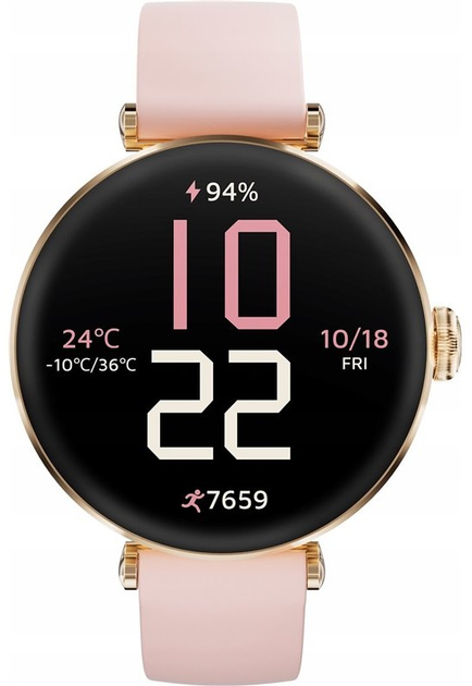 Смарт-годинник Kieslect Lady Calling Watch Pura Gold (6974377570890) - зображення 5