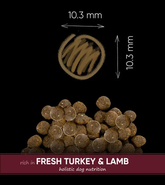 Sucha karma dla dorosłych psów małych ras Savory z indykiem i jagnięciną 3 kg (4820232630358) - obraz 3