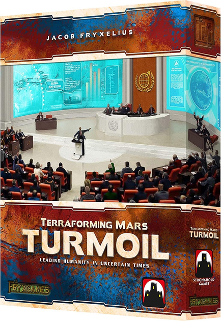 Додаток для настільної гри Lautapelit Terraforming Mars: Turmoil (видання данською) (LPFI7533) (6430018275338) - зображення 1