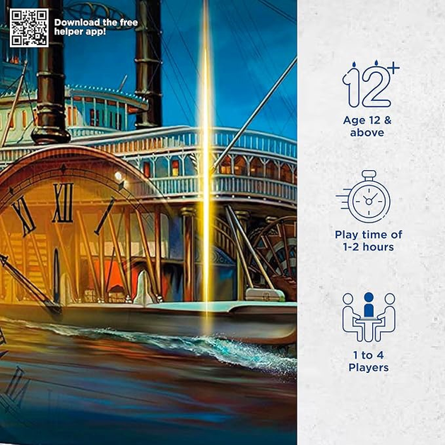Настільна гра Kosmos EXIT: The Game Theft On The Mississippi (видання англійською) (KOS1501) (814743015012) - зображення 3