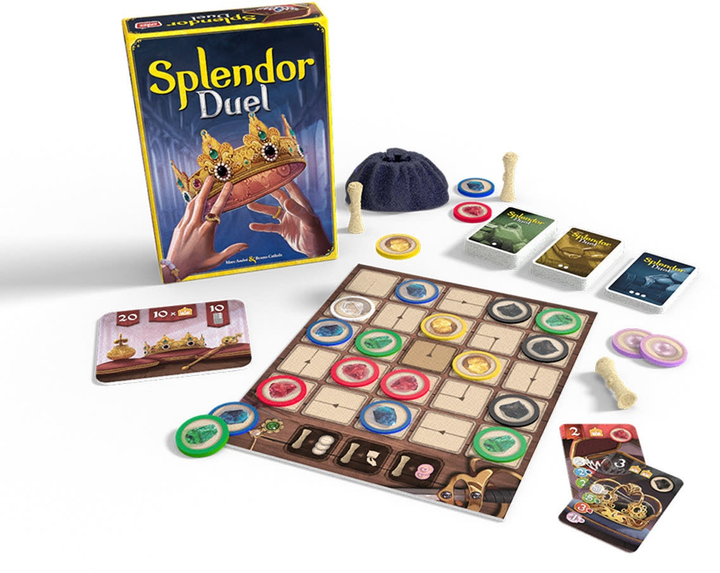 Настільна гра Space Cowboys Splendor Duel (видання англійською) (AMDSCSPL2P01EN) (3558380100294) - зображення 2