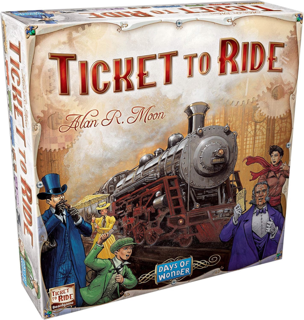 Gra planszowa Days of Wonder Ticket to Ride (edycja angielska) (DOW7201) (824968717912) - obraz 1