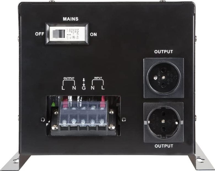Zasilacz UPS Kemot PROsinu 2200 12V 230V 2200VA/1600W (5901890019040) - obraz 2