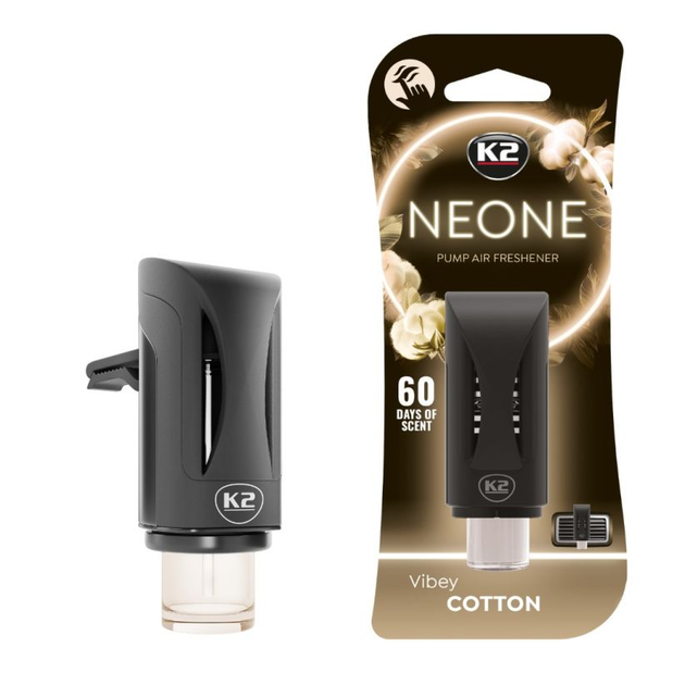 Odświeżacz powietrza K2 Neone Vibey Cotton V373 (5906534020871) - obraz 2