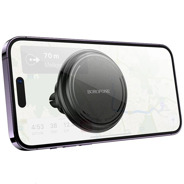 Автотримач Borofone BH135 Parker ring magnetic (air outlet) - зображення 3