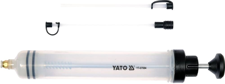 Шприц ручний для відсмоктовування технічної рідини YATO 500 мл (YT-07084) - зображення 2