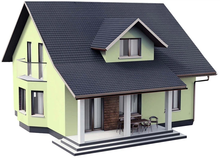 Краска Акрил-латексная Фасадная Skyline 0520-G50Y Цитрус 10 л (1840180862_rozetka) - изображение 4