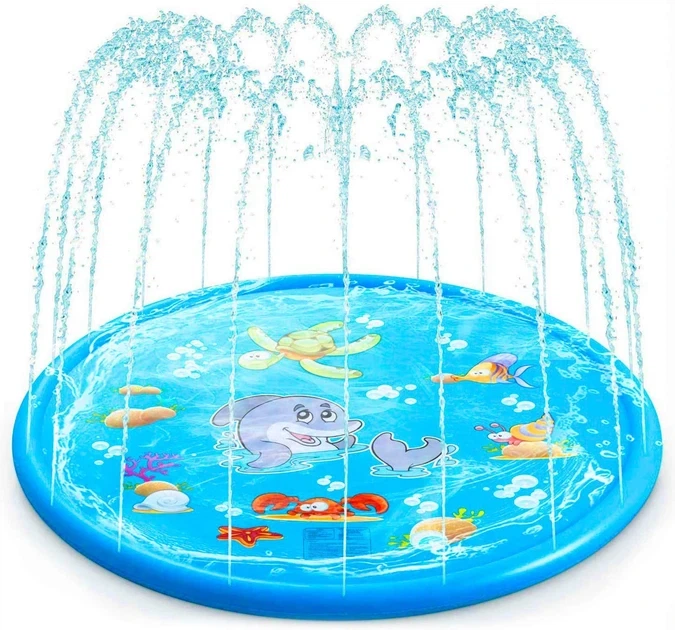 Бассейн-фонтан Water Mat MA555 увлекательный игровой коврик - Фото 1 Бассейн-фонтан Water Mat MA555 увлекательный игровой коврик - изображение 1