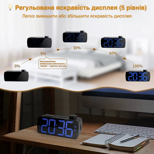 Настольные радиочасы с будильником ACTION ACT5230 FPro - изображение 8
