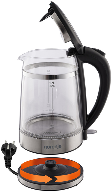 Электрочайник K17GDW Gorenje (2000003351190) - Фото 10 Электрочайник K17GDW Gorenje (2000003351190) - изображение 10