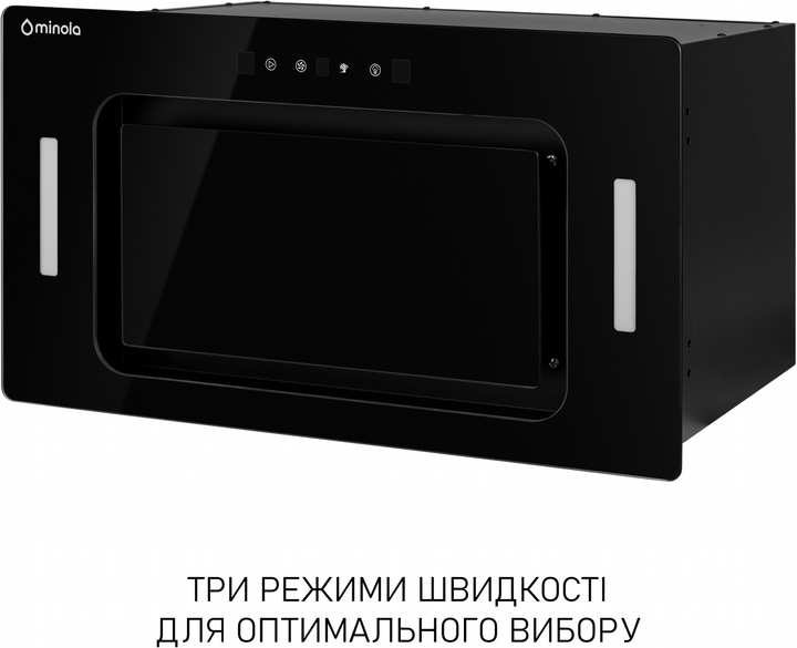 Витяжка Minola BGH 5677 BL 1000 LED (пульт, повновбудована) - изображение 8