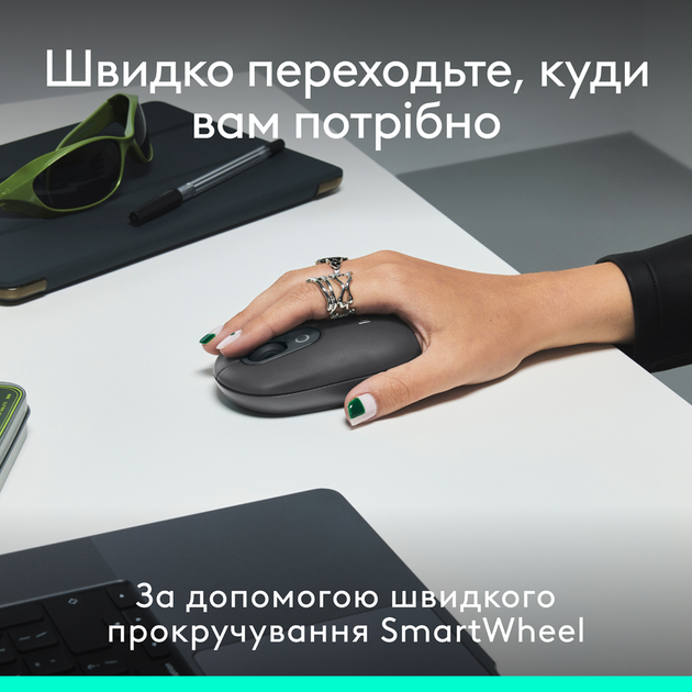 IT набір Logitech Pop Icon Combo Graphite (L920-013156) (7031714) - изображение 3