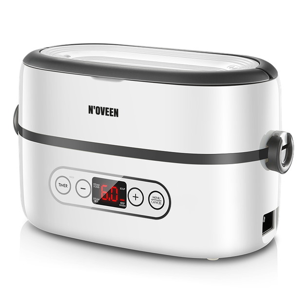 Мульти ланч-бокс для приготовления пищи на пару Noveen MLB820 X-LINE 25 х 13 х 15.3 см 1 л 250 Вт - изображение 6