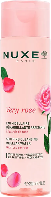 Міцелярна вода Nuxe Very Rose 200 мл (3264680043444) - зображення 1
