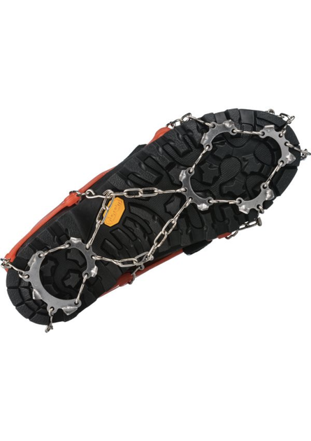 Ледоступы Outtec размер M 35-40 с ремешком оранжевые для ходьбы по льду снегу защита от падений - изображение 5