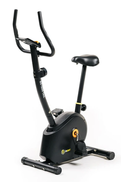 Велотренажер магнітний Besport BS-1660 TAIL до 110 кг чорно-жовтий - изображение 2