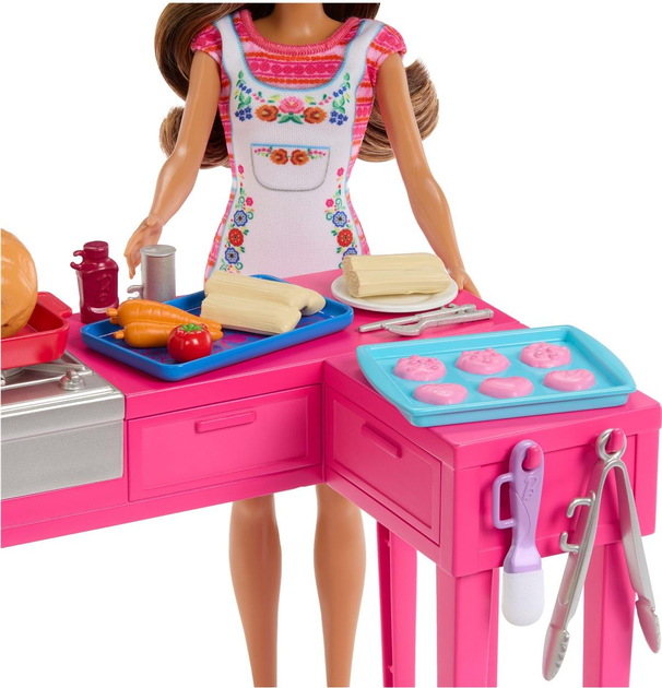 Набір Mattel Barbie і Тереза Рецепт дружби Тереза на кухні 30 см JCT06 (194735275502) - зображення 4