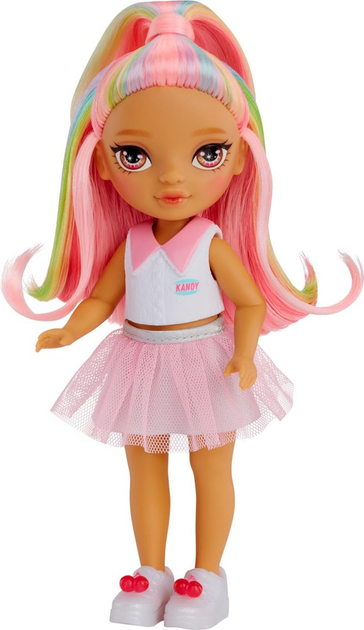 Zestaw MGA Entertainment Rainbow High Littles cukiernia z lalką Kandy 14 cm 522058 (35051522058) - obraz 4