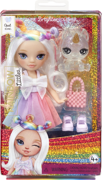Lalka MGA Entertainment Rainbow High Littles Opal Raine 14 cm 531203 (35051531203) - obraz 1