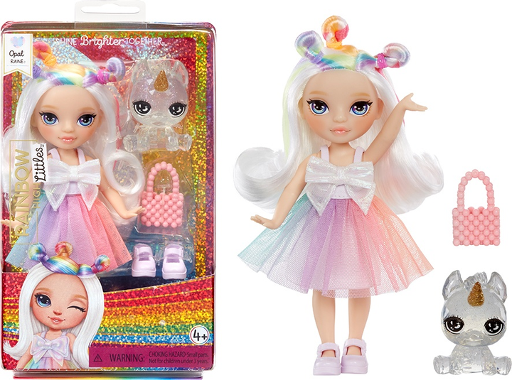 Lalka MGA Entertainment Rainbow High Littles Opal Raine 14 cm 531203 (35051531203) - obraz 2