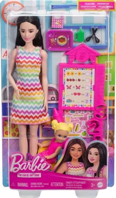 Lalka Mattel Barbie You Can Be Anything nauczycielka 30 cm JCR77 (194735275236) - obraz 1