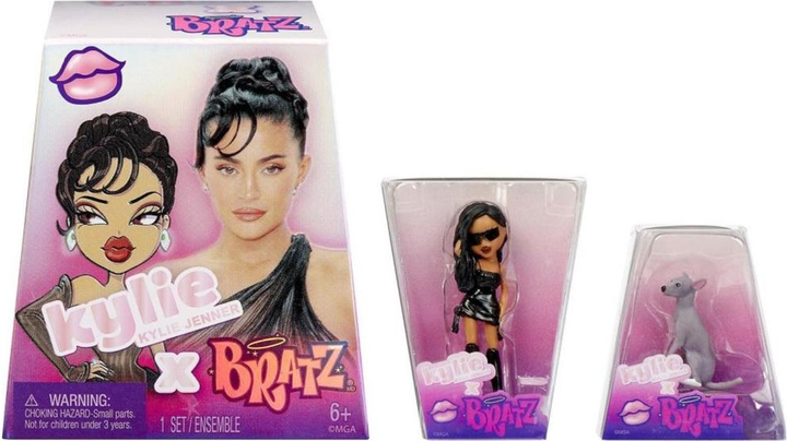 Zestaw figurek MGA Entertainment Mini Bratz X Kylie Jenner kolekcjonerska 2 szt 500841EUC (35051500841) - obraz 2