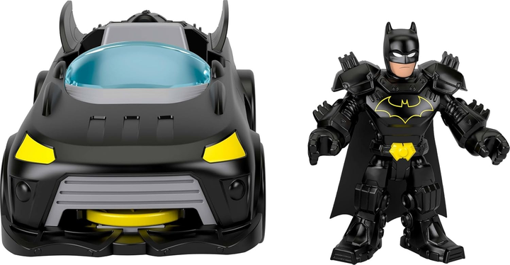 Zestaw figurek Mattel DC Super Friends Batman z Batmobilem JFJ68 2 szt (194735298471) - obraz 4