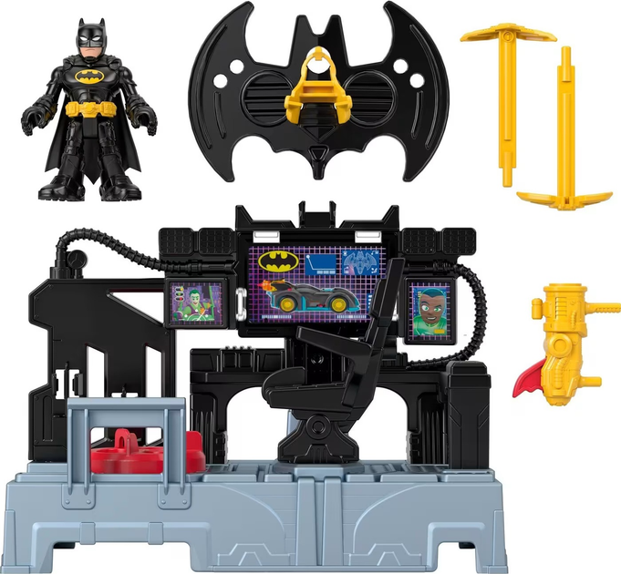 Zestaw Mattel DC Super Friends Batman Centrum dowodzenia JFD93 (194735294701) - obraz 2