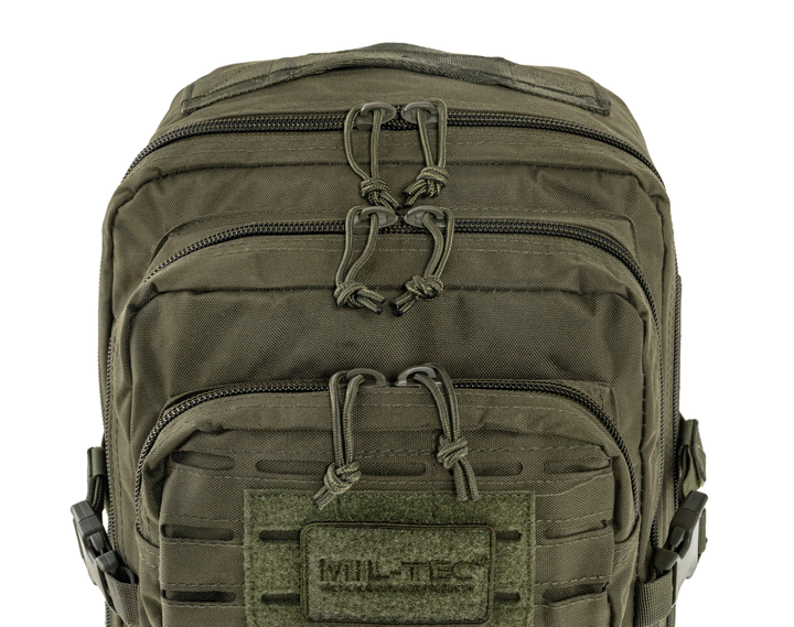 Рюкзак Mil-Tec Assault Pack Laser Cut Large 36 л - Olive - зображення 6