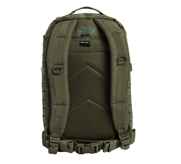 Рюкзак Mil-Tec Assault Pack Laser Cut Large 36 л - Olive - зображення 7
