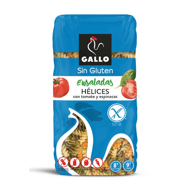 Макарони Gallo Ensaladas Sin Gluten без глютену 450 г - Фото 1 Макарони Gallo Ensaladas Sin Gluten без глютену 450 г - зображення 1