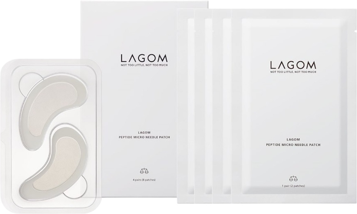 Патчі під очі Lagom омолоджуючі з мікроголками 8 шт (8809450981714) - зображення 2