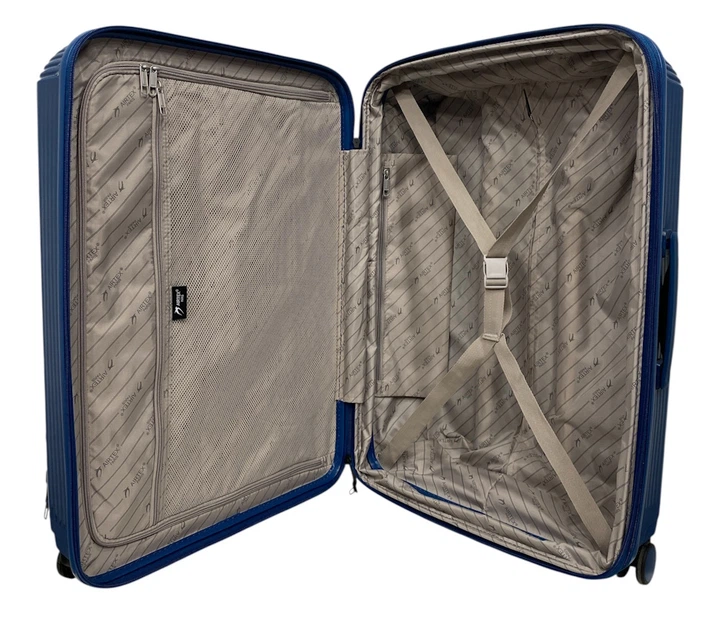 Валіза AIRTEX 647 L 105 л 76x52x31 см Синій (647/53/49) - изображение 4