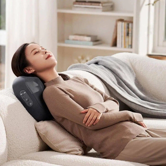 Умная подушка массажер Mijia Smart Waist Massager BHR8623CN Black - зображення 4