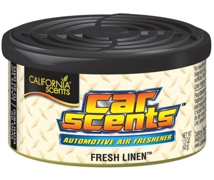 Odświeżacz samochodowy California Scents Fresh Linen 42g 34‑015 (7638900435122) - obraz 1