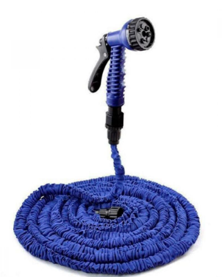 Шланг для полива садовый 30 метров Magic Hose 100 FT синий - изображение 10