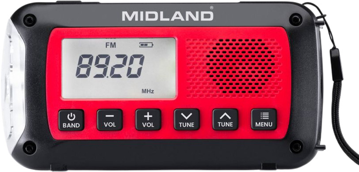 Radio przenośne Midland ER100 (8011869207891) - obraz 1