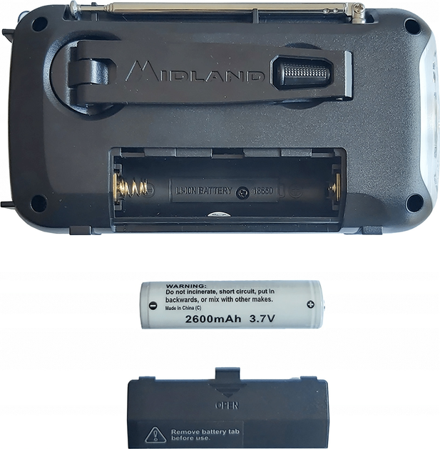 Radio przenośne Midland ER100 (8011869207891) - obraz 6
