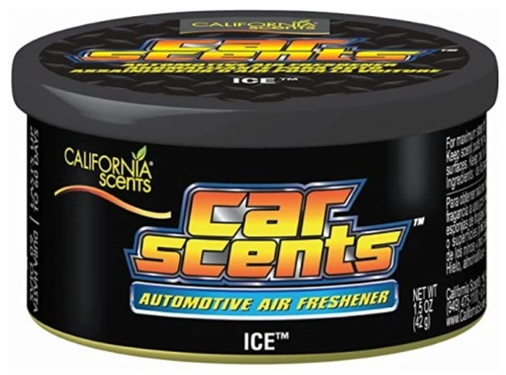 Освіжувач повітря для автомобіля California Scents Ice 42г 34-014 (7638900435115) - зображення 1