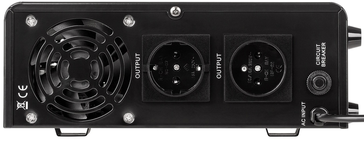 ДБЖ Rebel POWER-500 RB-4011 12V 230V 500VA/300W (5901890078719) - зображення 4
