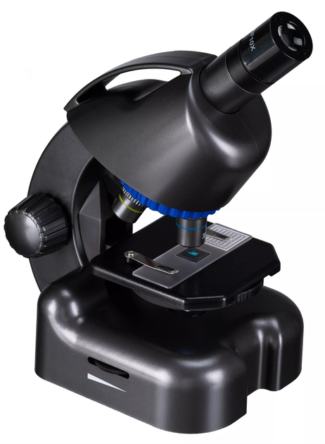 Мікроскоп Bresser Junior CM-04 100x-900x Black з набором для дослідів і адаптером для смартфона (14951) - зображення 2