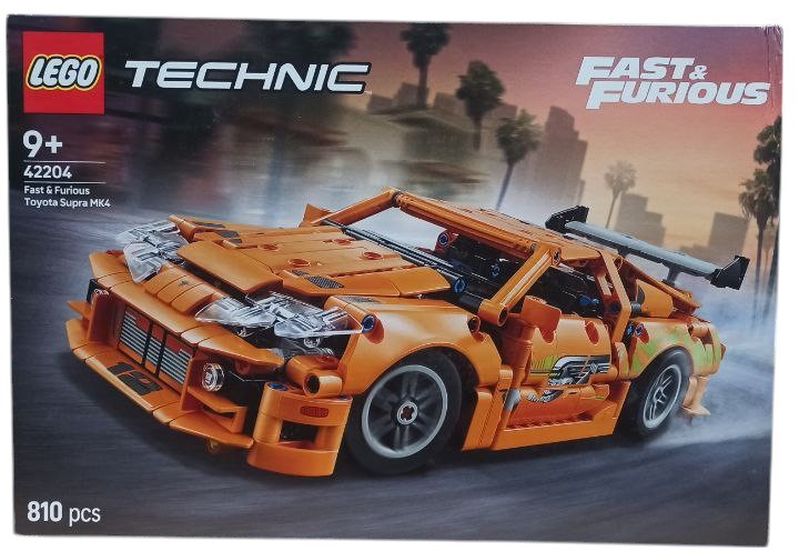 Zestaw klockow LEGO Technic Fast and Furious Toyota Supra MK4 810 elementow (42204) (955555909322065) - Outlet - obraz 2
