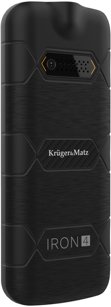 Мобільний телефон Kruger&Matz IRON 4 4G Black (5901890105200) - зображення 6