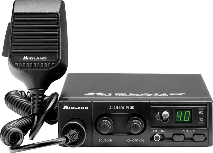 Радіостанція цифрова автомобільна Midland Alan B PL 100+ (8011869204913) - зображення 1