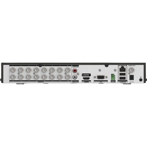Видеорегистратор 16-канальный Hikvision iDS-7216HQHI-M1/XT, DVR, AcuSense, 1080P, 256 Мбит/с, 1U, Black - изображение 2