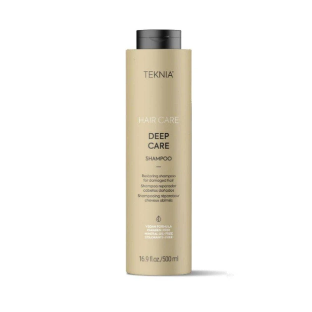 Восстанавливающий шампунь Lakme для поврежденных волос Teknia Deep Care Shampoo 500 мл - Фото 1 Восстанавливающий шампунь Lakme для поврежденных волос Teknia Deep Care Shampoo 500 мл - изображение 1