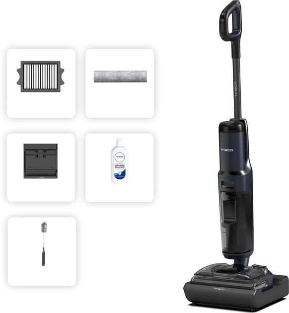 Моющий аккумуляторный пылесос Tineco Floor One S7 Stretch (FW060200DE) - Фото 11 Моющий аккумуляторный пылесос Tineco Floor One S7 Stretch (FW060200DE) - изображение 11