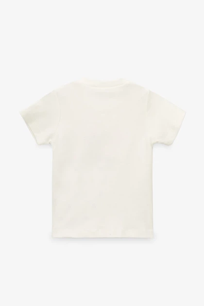 Футболка з принтом для дівчинки Deniz 28033 92 см Молочний shop (2000991067752) - Фото 3 Футболка з принтом для дівчинки Deniz 28033 92 см Молочний shop (2000991067752) - изображение 3