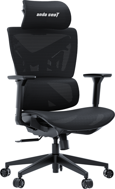 Fotel gamingowy Anda Seat X-Air Mega XL Mesh Space Black (AD-WY-01-BBB) - obraz 2