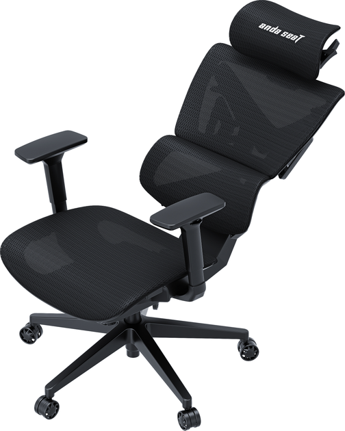 Fotel gamingowy Anda Seat X-Air Mega XL Mesh Space Black (AD-WY-01-BBB) - obraz 5